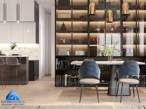Thiết kế nội thất căn hộ chung cư Kingdom 101